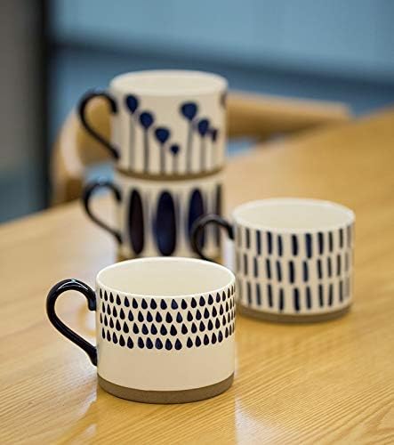 Colorful Hand Painted Ceramic Mugs - Image 2