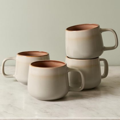 Stoneware Ceramic Coffee Mugs